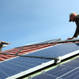 Réduire l'empreinte carbone grâce à l'utilisation de tuiles photovoltaïques Landerneau